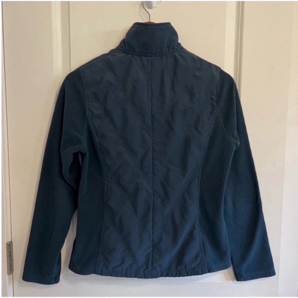 Columbia Women's Jacket Fleece Dark Blue Full Zip Size Small - Picture 3 of 7